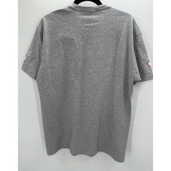 Mitchell & Ness T-Shirt Mens Large Gray LA All Over Print Los Angeles Dodgers - Picture 6 of 8